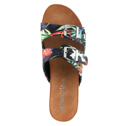 Spring Step Shoes Patrizia Jyothi Women's Tropical Slide Sandals Shoes by Spring Step Shoes – Don't Panic Shoes