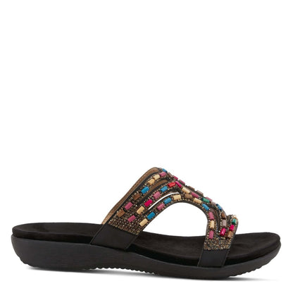 Spring Step Shoes Patrizia Twirling Slide Sandals Shoes by Spring Step Shoes – Don't Panic Shoes