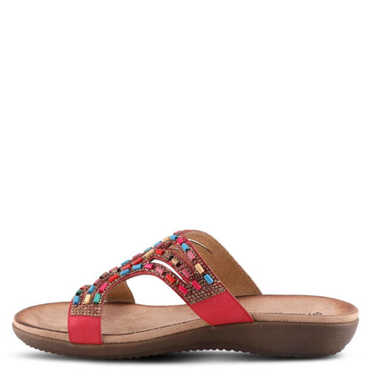 Spring Step Shoes Patrizia Twirling Slide Sandals Shoes by Spring Step Shoes – Don't Panic Shoes