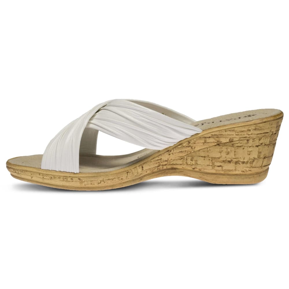 Spring Step Shoes Patrizia Women's Cork Wedge Slide Sandal Shoes by Spring Step Shoes – Don't Panic Shoes