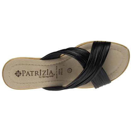 Spring Step Shoes Patrizia Women's Cork Wedge Slide Sandal Shoes by Spring Step Shoes – Don't Panic Shoes
