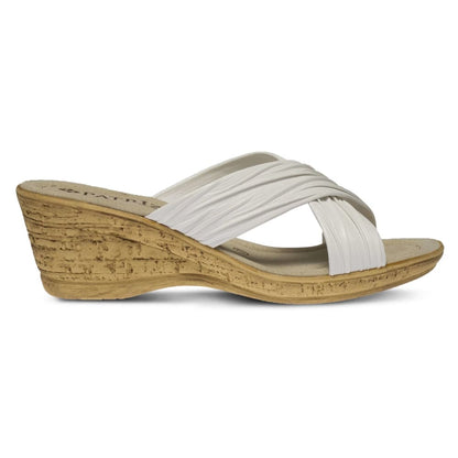 Spring Step Shoes Patrizia Women's Cork Wedge Slide Sandal Shoes by Spring Step Shoes – Don't Panic Shoes