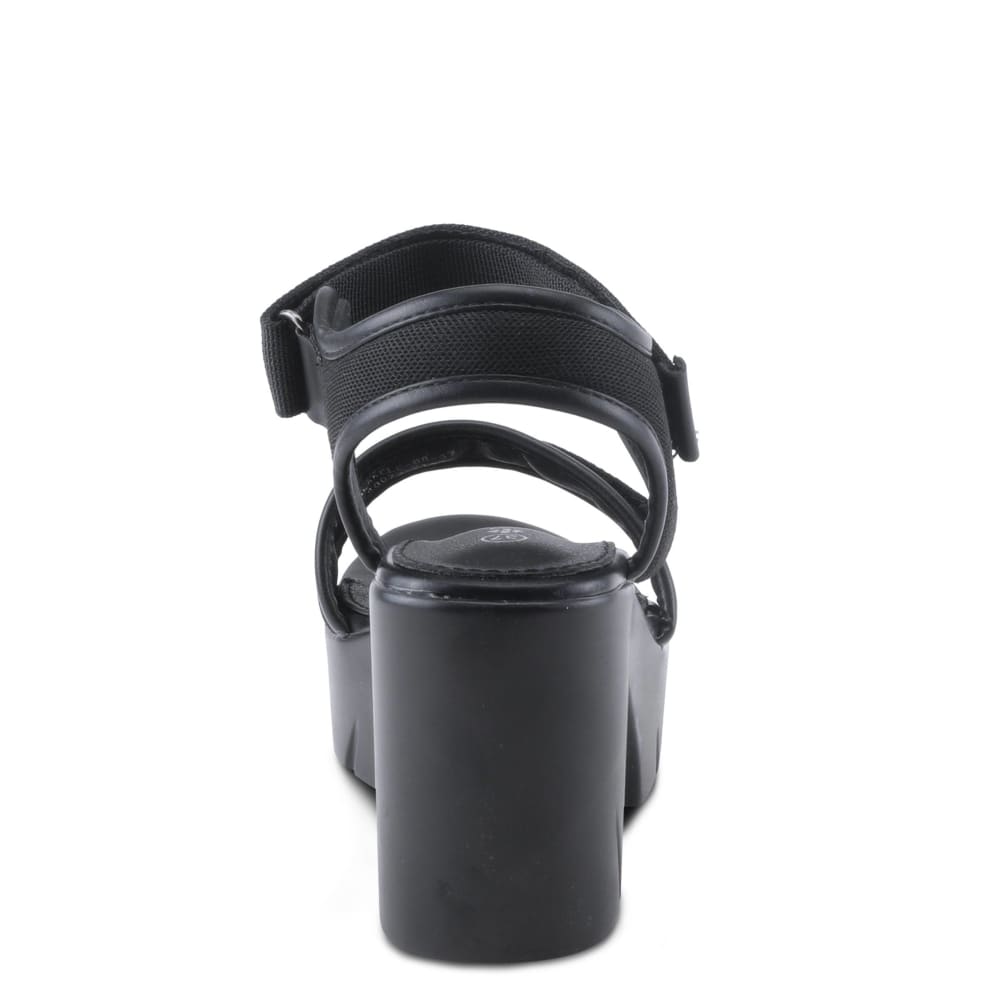 Spring Step Shoes Women's Black Leather Sandals Shoes by Spring Step Shoes – Don't Panic Shoes